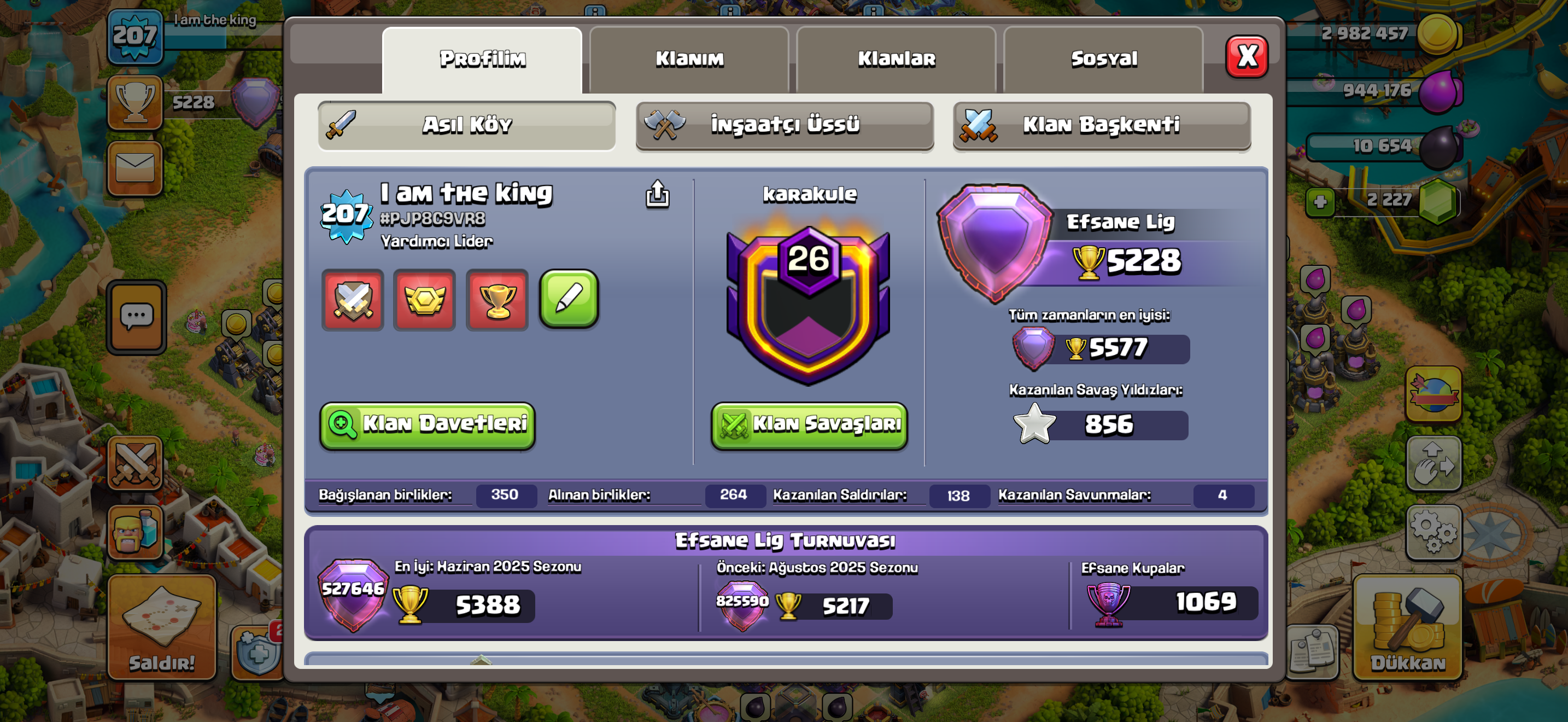 Clash of Clans 17. Belediye Binası – Full Max Köy Satılık